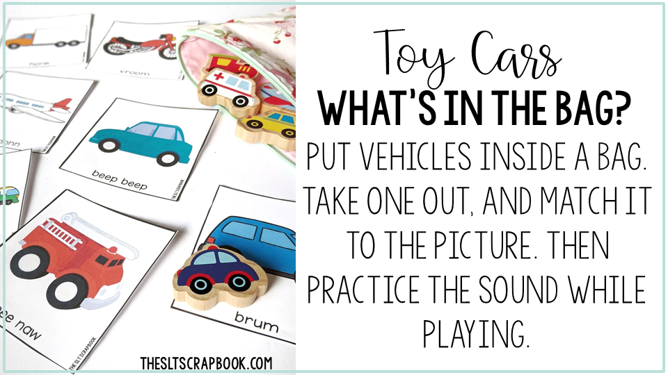 Image showing how you can use toy cars to support early language skills
