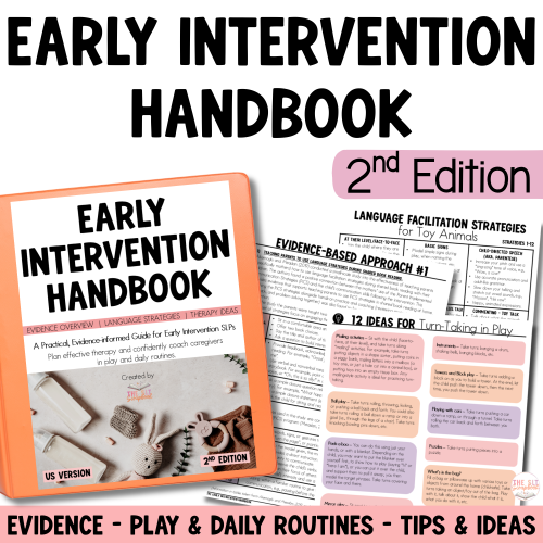 Early Intervention Speech Therapy Guide for SLTs